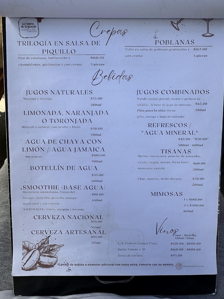 La Panera Menu - Image 4